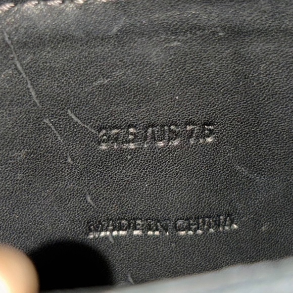 Rag & Bone Darcy Black Leather Rounded Toe Front Zip Up Tassel Ankle Boot sz 7.5 - Picture 8 of 8